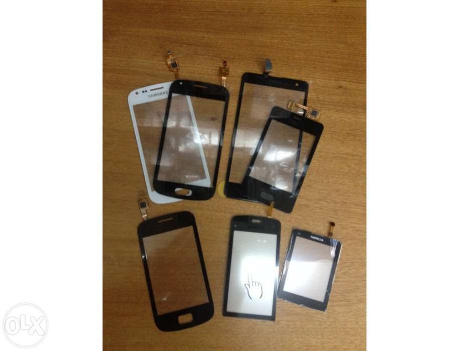 Display, táteis, material de reparação para telemóveis