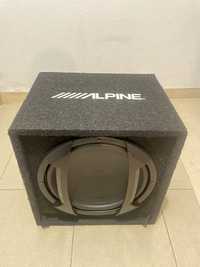 Subwoofer Alpine sbe-1244br