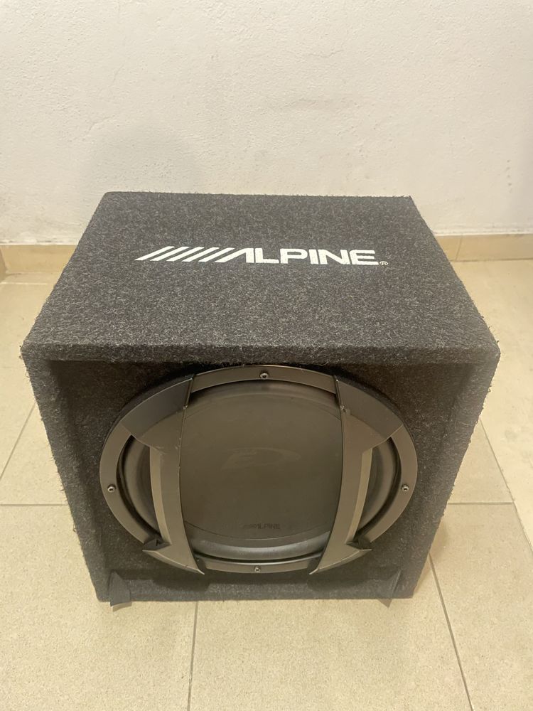 Subwoofer Alpine sbe-1244br