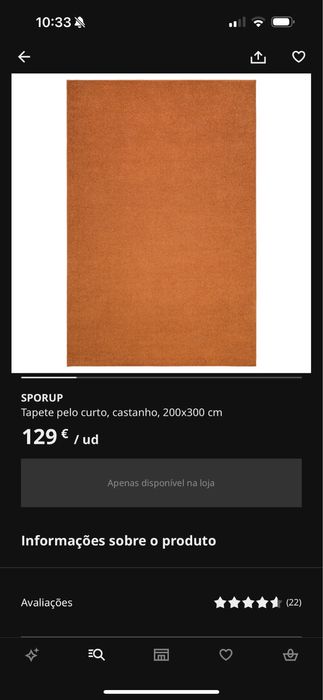Tapete Ikea Terracota