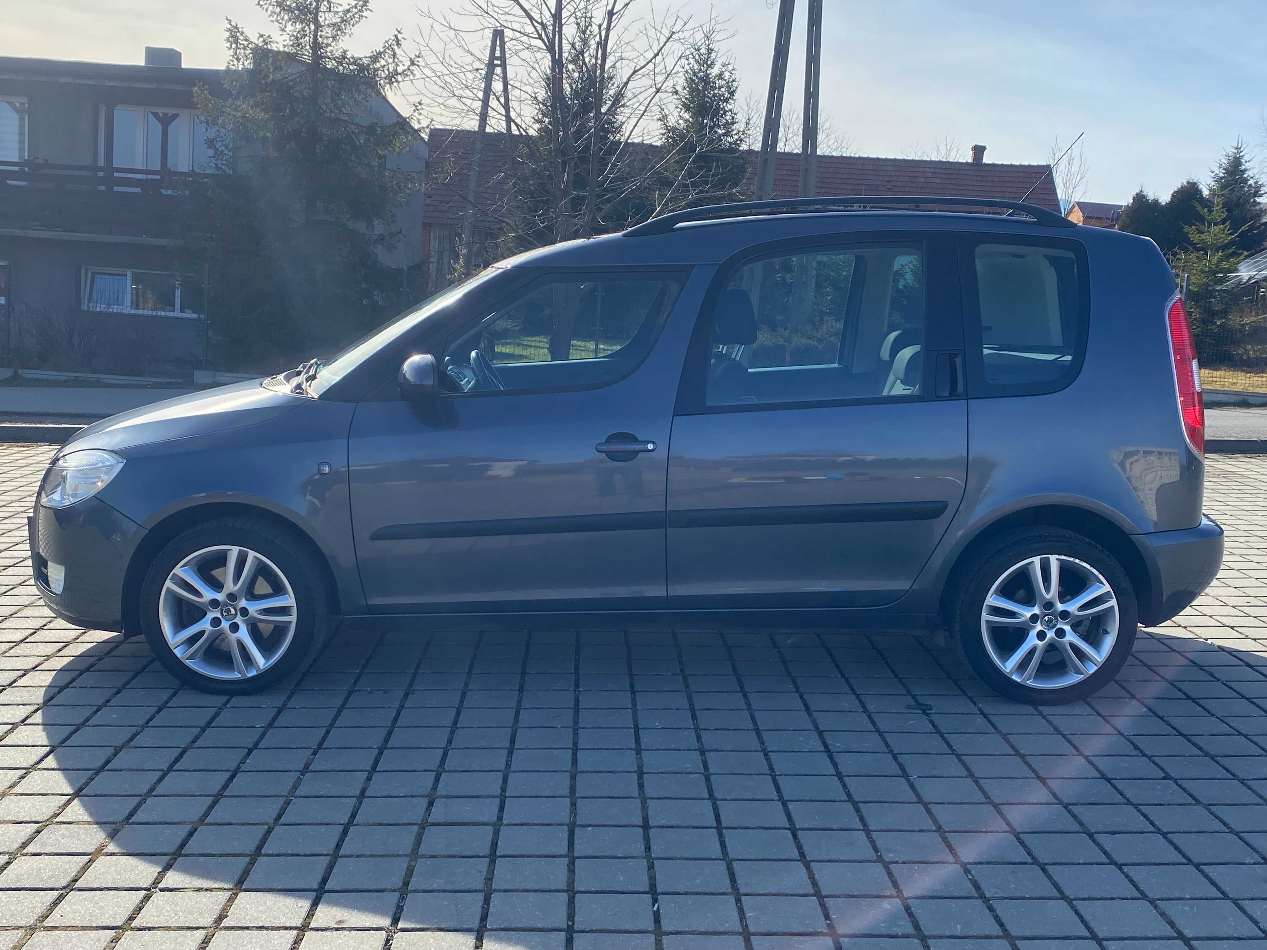 SKODA ROOMSTER2009 poj.1.6 bezn.MPI 102 KM klimatron panorama dach pdc