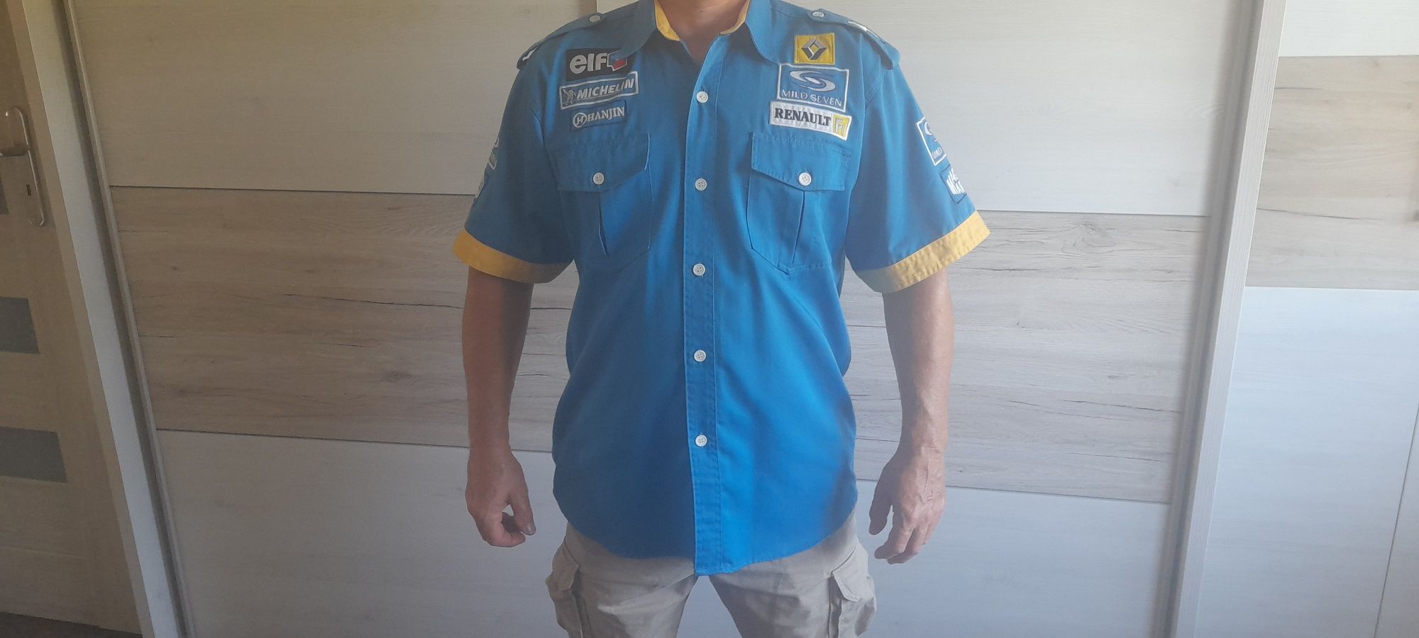 Koszula sportowa Renault F1