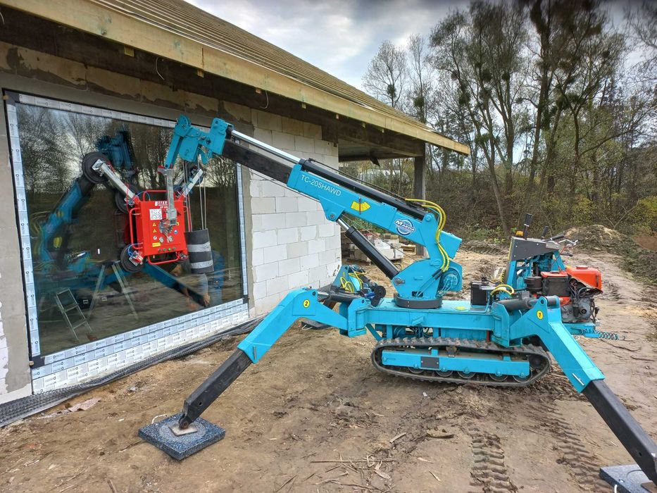 Mini Żuraw MAEDA 205 pająk wynajem 150zł/1h