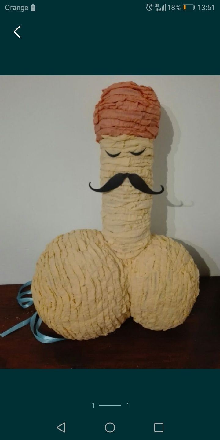 Piniata penis 18nastka wieczór panienski
