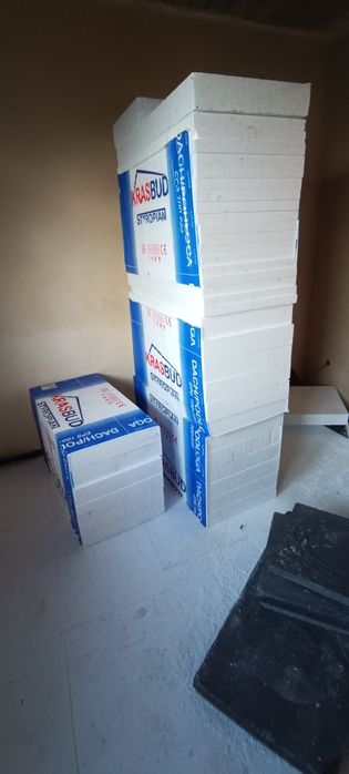 Styropian podłoga dach