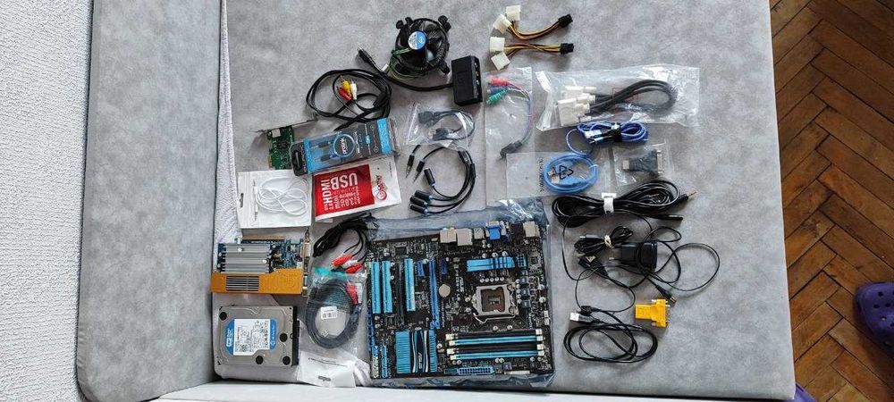 Детали для пк и провода