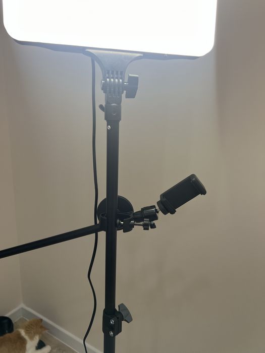 Набір 3в1:штатив-журавель та світло на посиленій стійці (70вт)