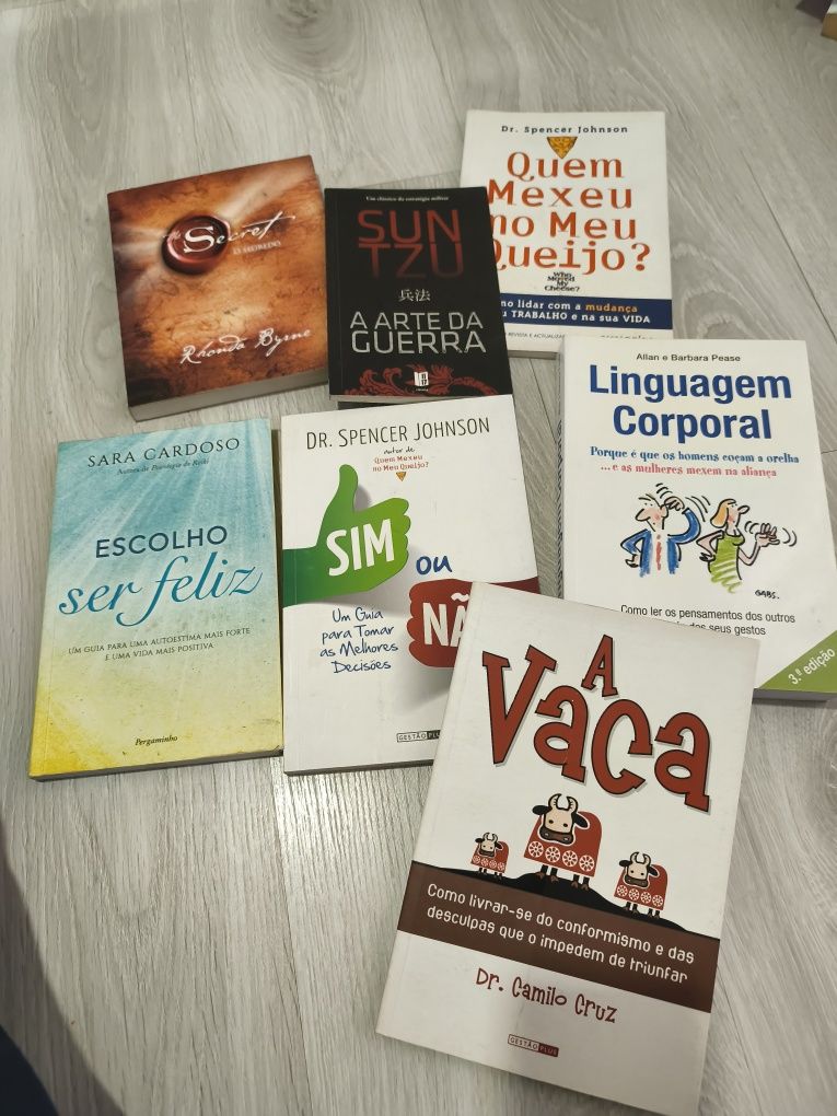 Livros diversos €5 a €15