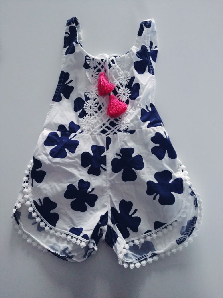 Krótkie spodenki/ogrodniczki 6-12 m 80