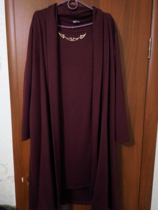 Костюм (кардиган и платье)