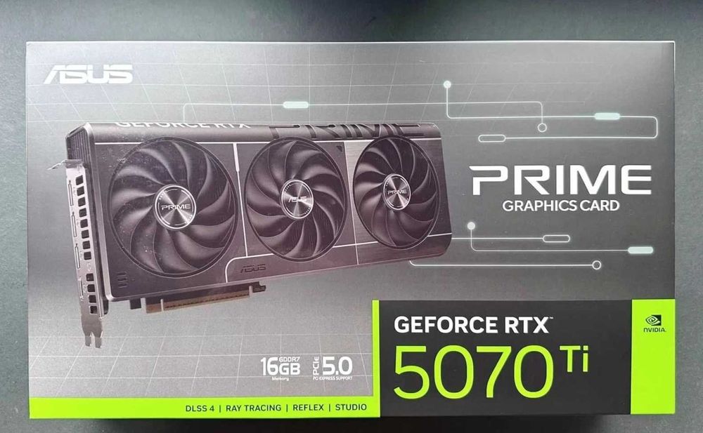 Обмен Asus RTX 5070TI на Ноутбук