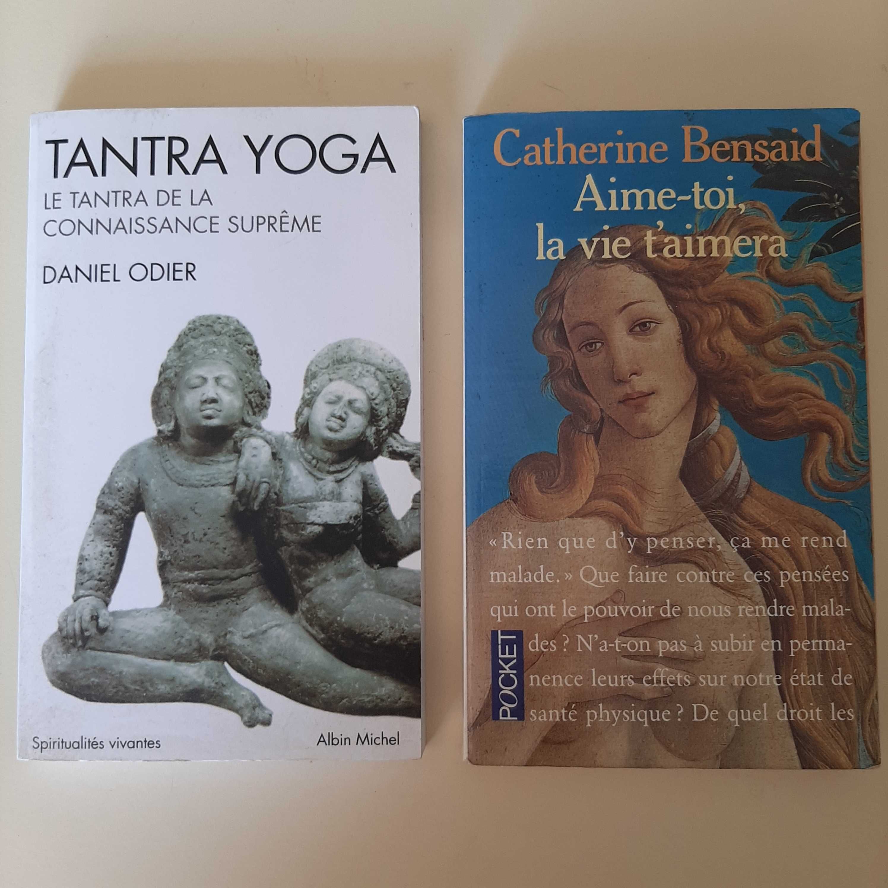 Livros sobre religião, espiritualidade e auto-ajuda em língua francesa