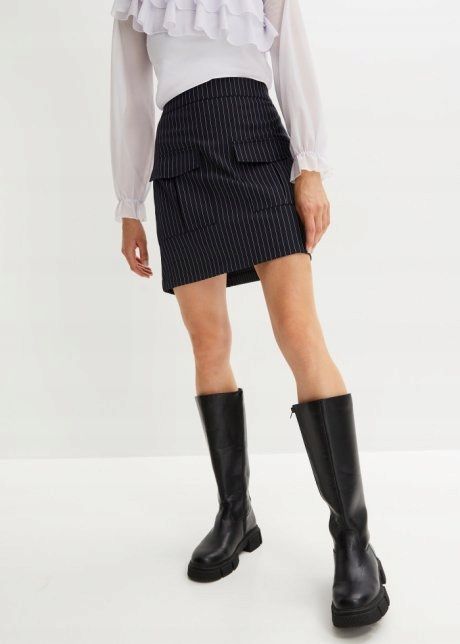 B.P.C spódnica cargo w paski r.46e