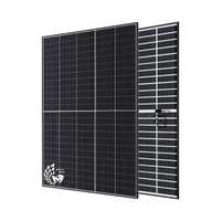 TwiSun 410W Painel Solar Bifacial com quadro preto da Maysun Solar