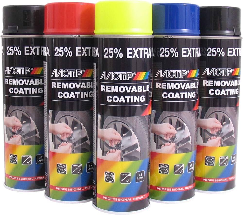 Рідка гума (фарба-плівка) Motip Removable Coating, 500 мл