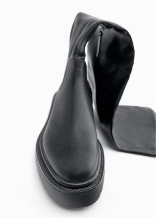 Ботфорти Zara, дуже стильні, розмір 37