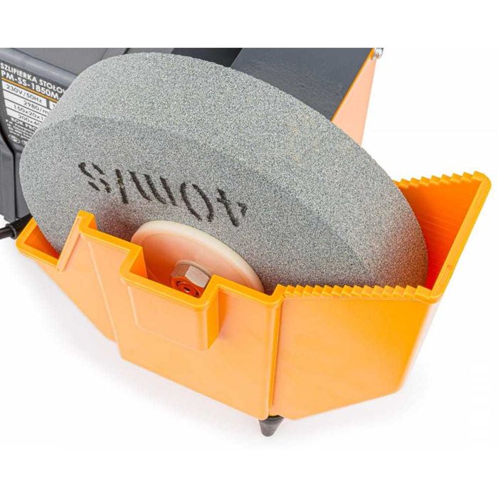 POWERMAT Szlifierka Stołowa 2x Kamień 1850w Na Sucho Mokro PM0916