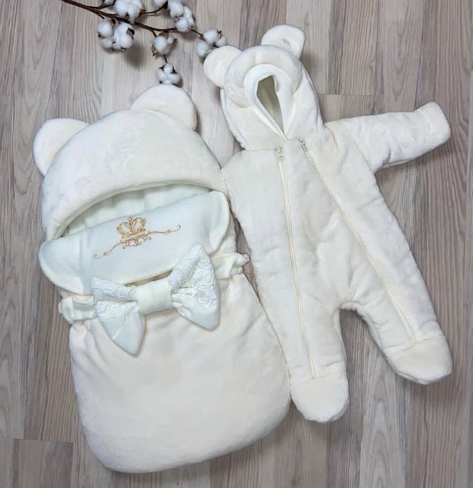 Конверт на виписку, конверт спальник в коляску, конверт для немовлят