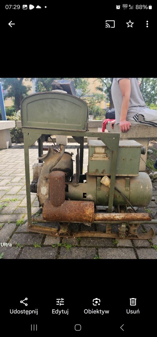 Agregat niemiecki silnik IFA 150 cm