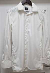Kremowa koszula z długim rękawem roz M. koł.39