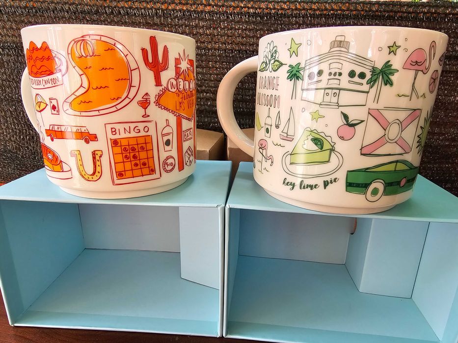 Кружка Чашка Starbucks Лас-Вегас / Флорида 414 мл