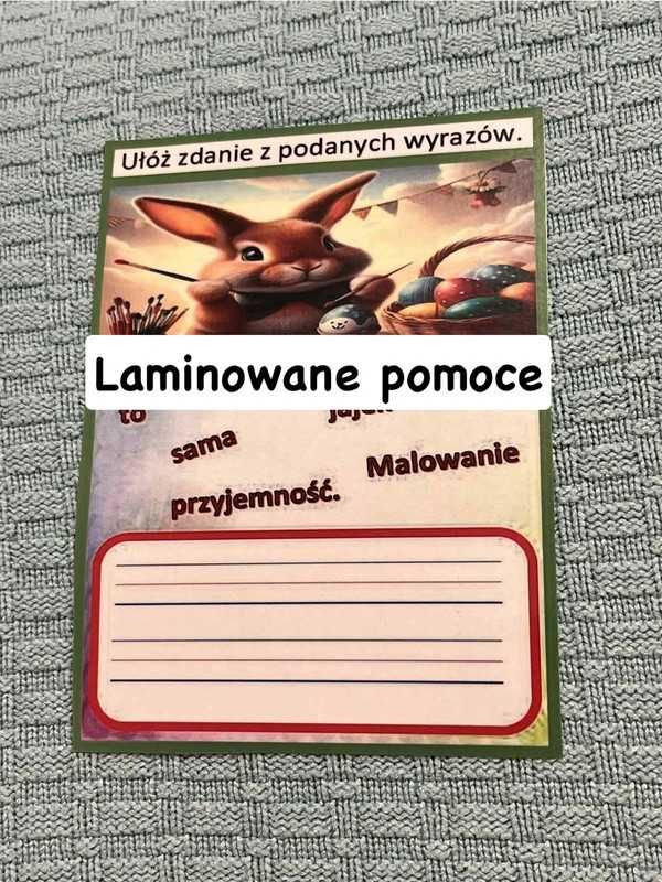 Układanka zdaniowa Wielkanoc