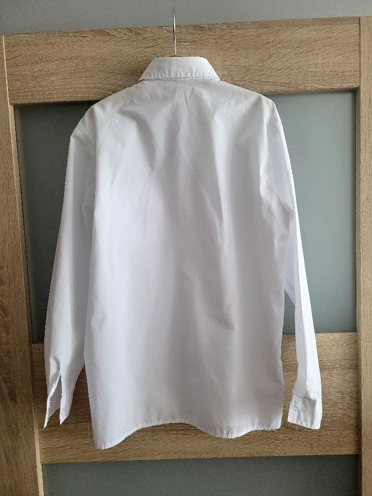 Biała koszula 140 dla chłopca