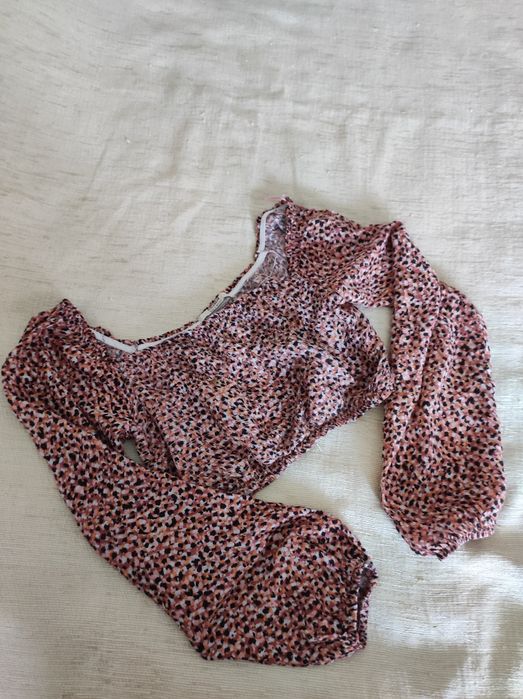 Top sem ombros Pull&Bear