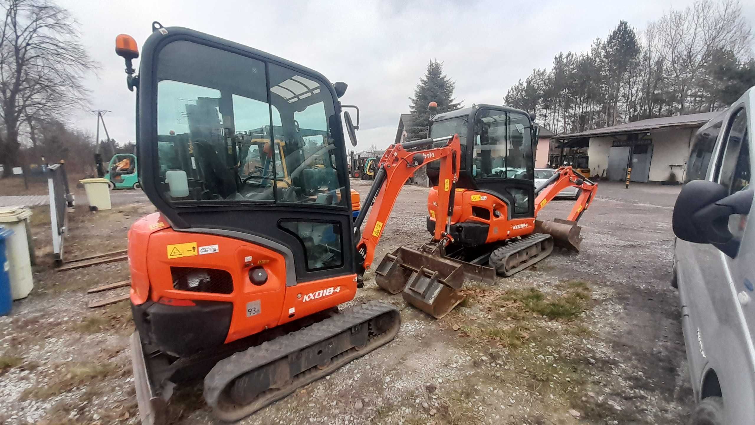 Minikoparka Kubota KX018-4