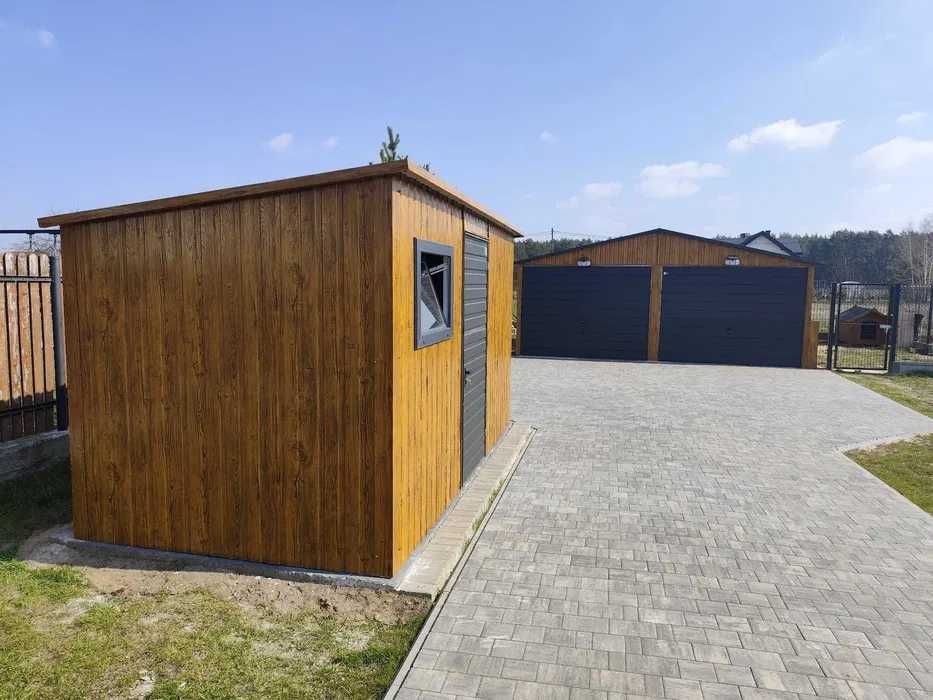 ALTANKA / Wiata  / Schowek na śmieci  / Wiata śmietnikowa  -Maj-Blach