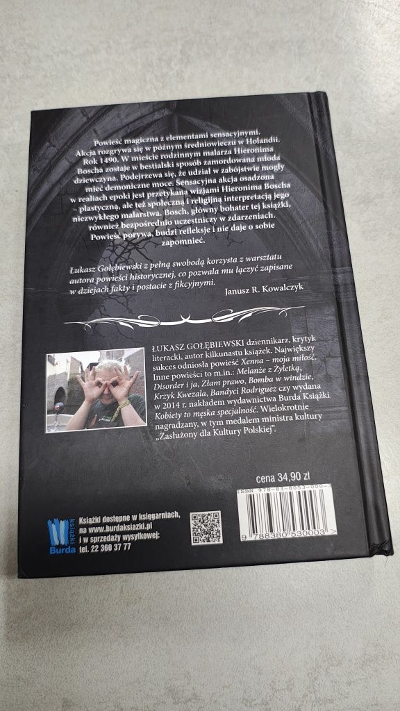 Widzenia mistrza Hieronima. Łukasz Gołębiewski