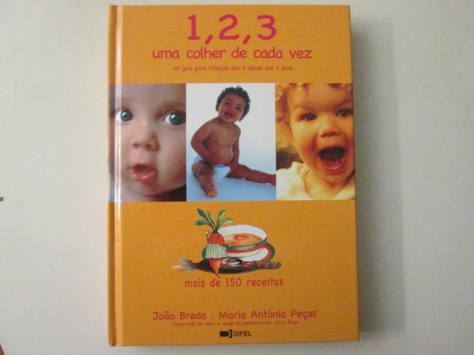 1, 2, 3 uma colher da cada vez- João Breda, Maria Antónia Peças
