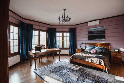 Дом 1200 кв.VIP уровня. 7 спален. Теплый бассейн, сауна, бильярд,