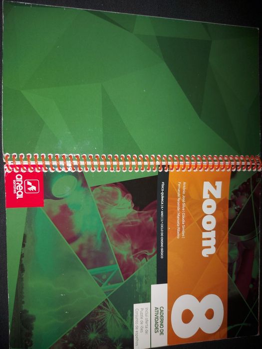 Caderno de atividades físico-quimica Zoom 8°ano