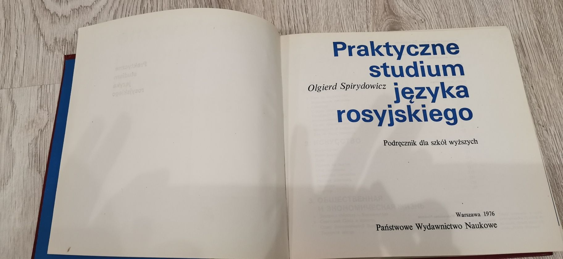 Praktyczne studium języka rosyjskiego Olgierd Spirydowicz