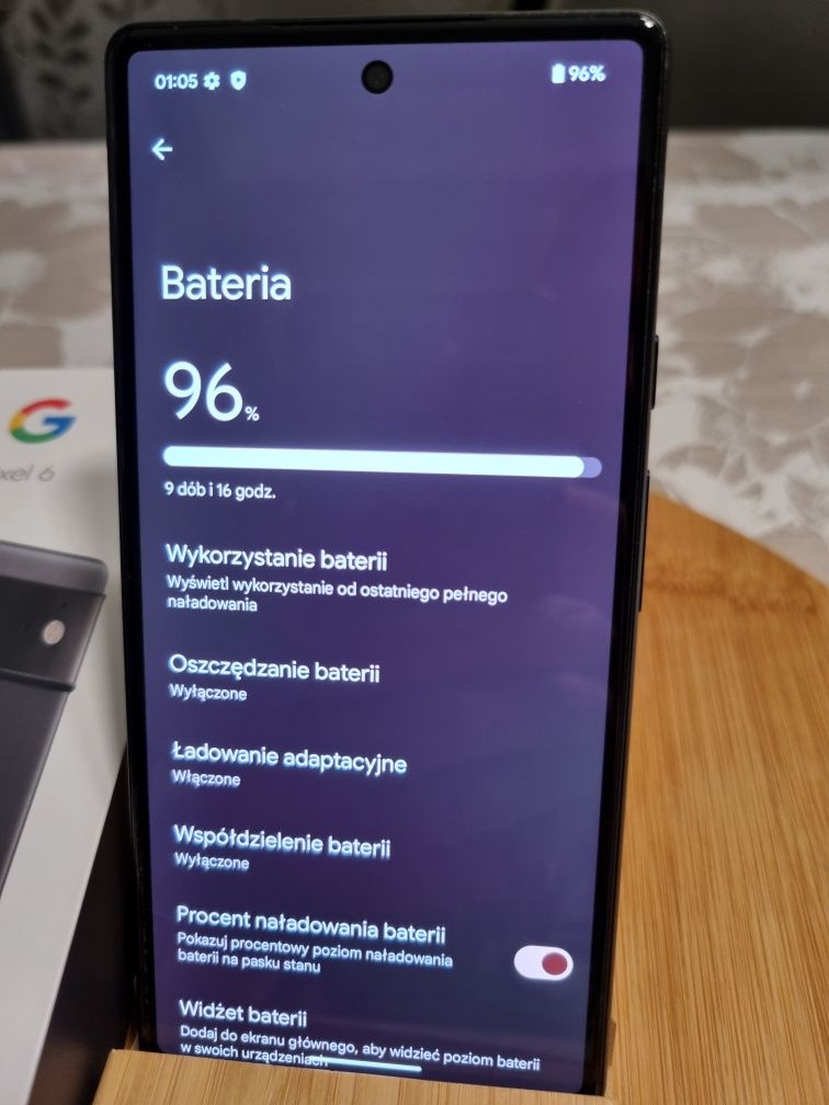 Google Pixel 6 5G 8/128GB Black 6.4" OLED 50Mp 4xopt dual Android 17