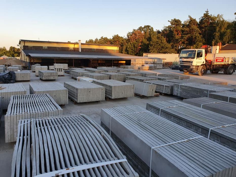 Ogrodzenia betonowe; płyty betonowe; kompleksowo montaż