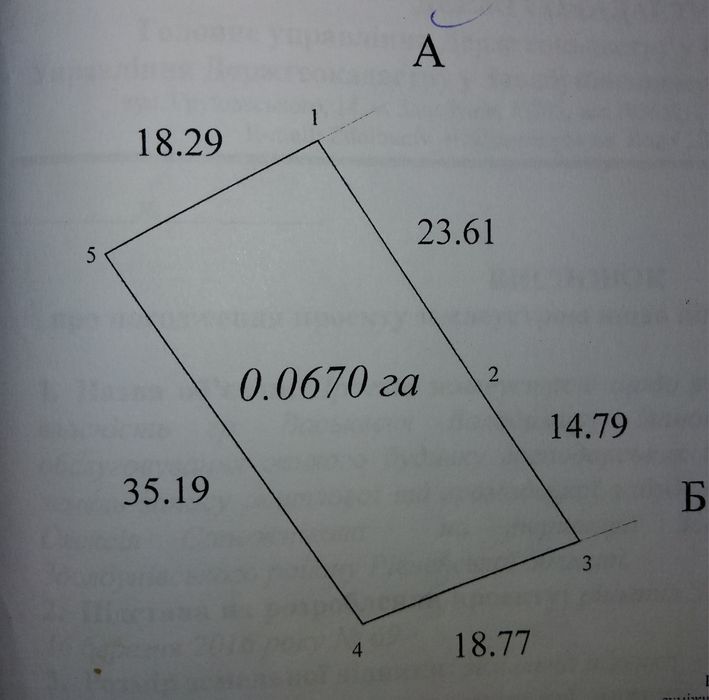 Ділянка під будівництво