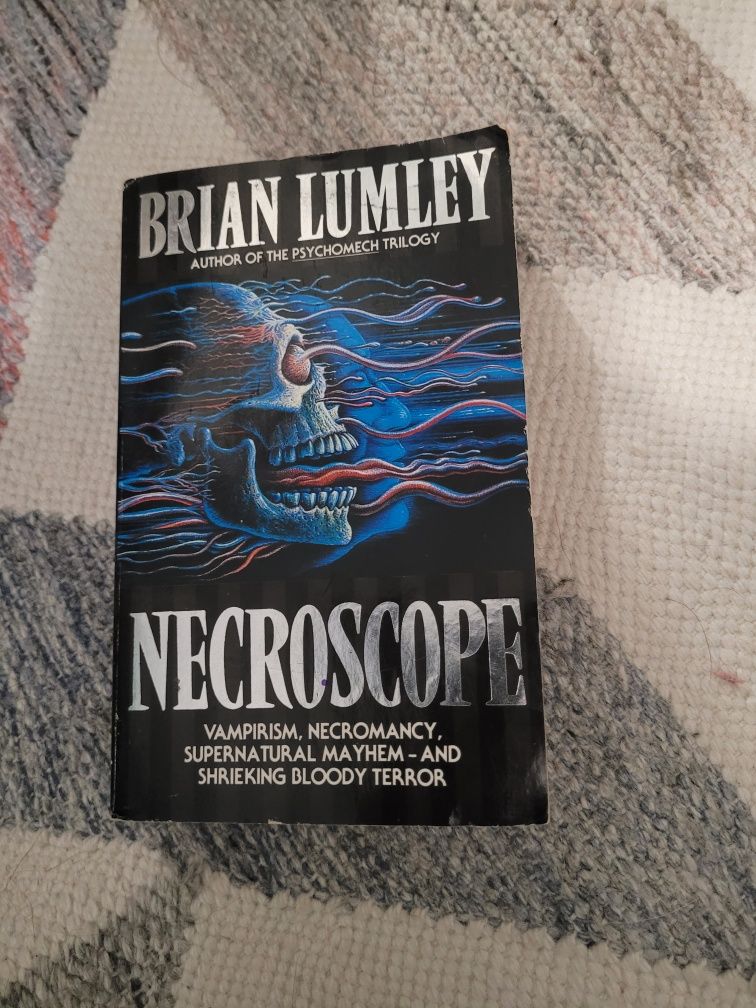 Brian Lumley Necroscope książka horror wersja angielska