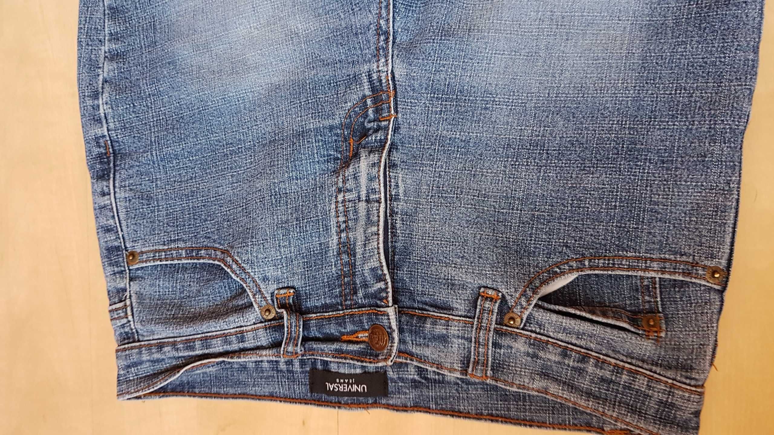 spodnie proste jeans M