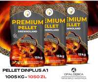 Pellet Premium iglasty-sosnowy 6mm DINPLUS A1 Promocja TANIO