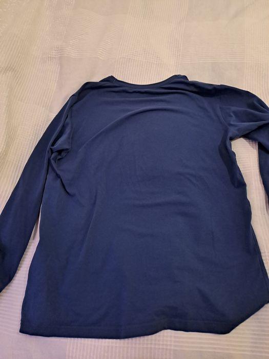 Bluzka / longsleeve 4F biała I niebieska