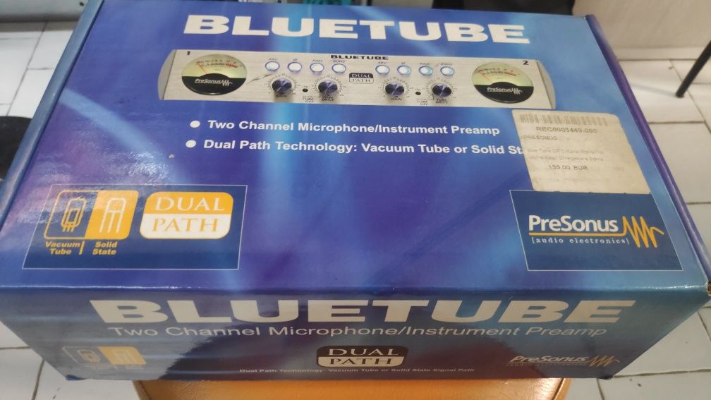 Dois canais microfone Bluetube