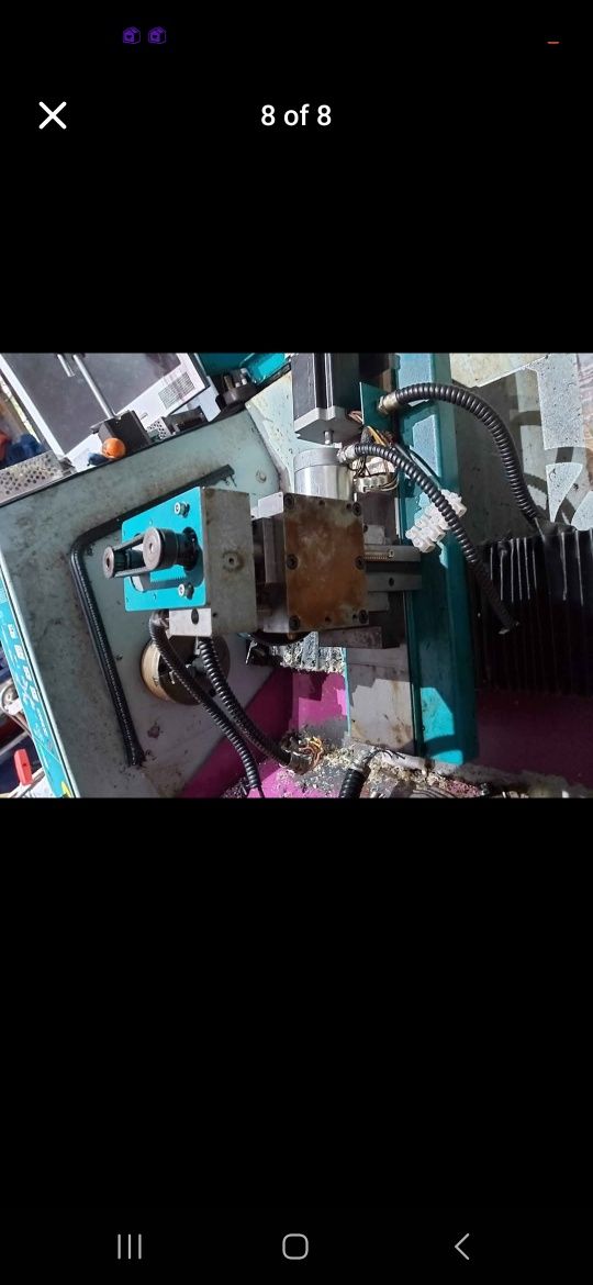 Cnc torno e fresadora numa só máquina boxford Mt2