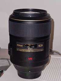 Lente Nikon 105mm 2.8 com VR