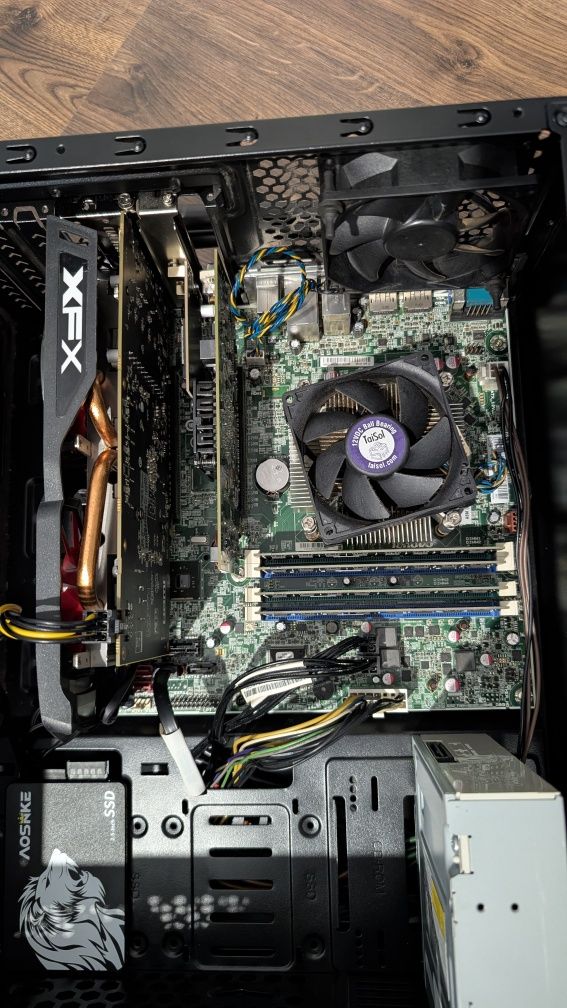 Komputer stacjonarny 32/256 Intel xeon e3-1270v3 jak i7 4770 rx470 8gb
