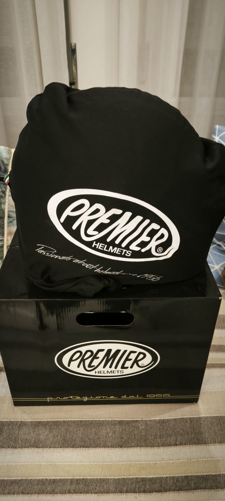 Capacete estilo retro Premier