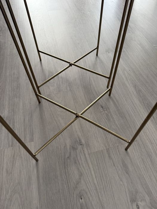 2 Mesa auxiliar ou mesinha de cabeceira de Mármore NOVA - ZARA HOME