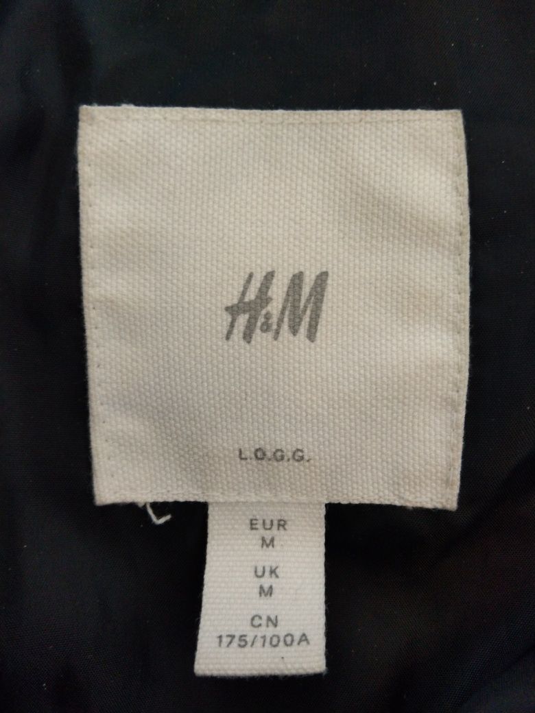 Жёлтая демисезонная куртка H&M