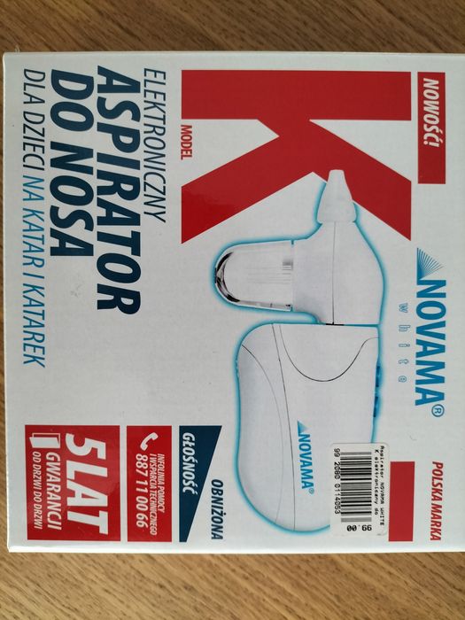 Aspirator do nosa elektroniczny Novama dla dzieci